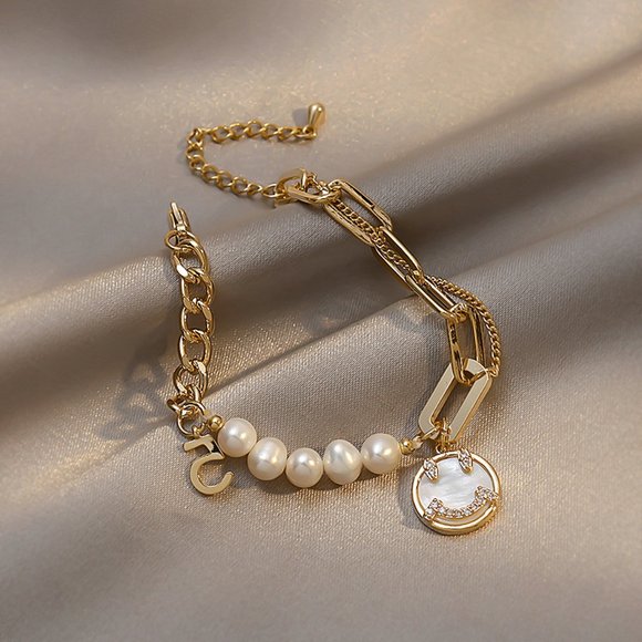 GOLICC Baroque Natural Pearl Bracelet - Picture 6 of 10